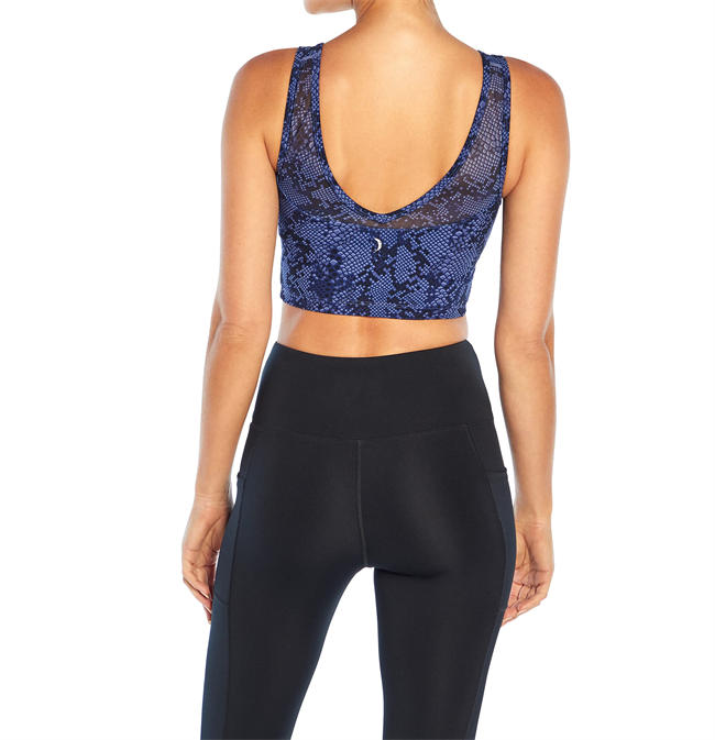 Jessica Simpson Sportswear Women Hayley Long Medium Sports Bra